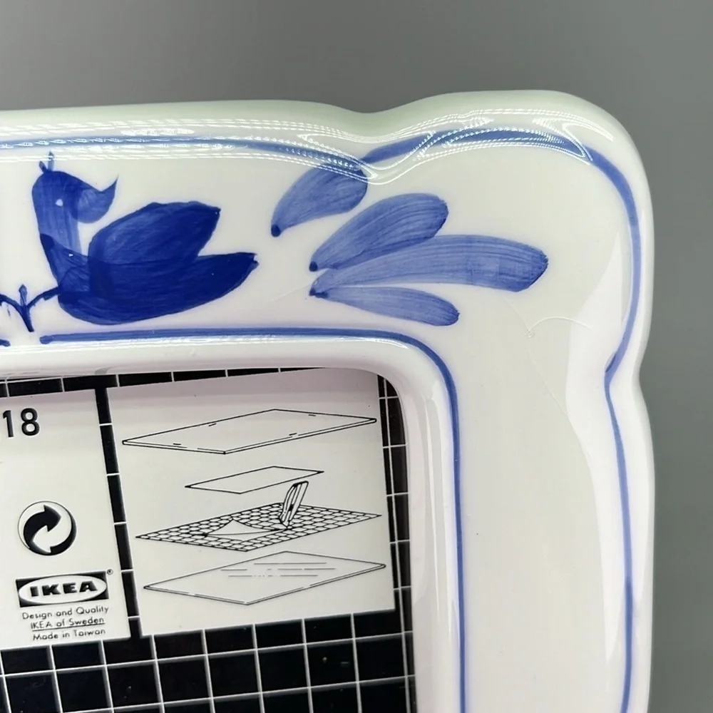 IKEA blue white